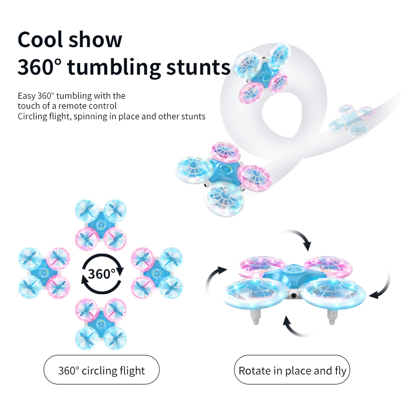 Mini Drone Flash 3D Flip 2.4G  - đánh giá và giá Drone Kit Tricopter